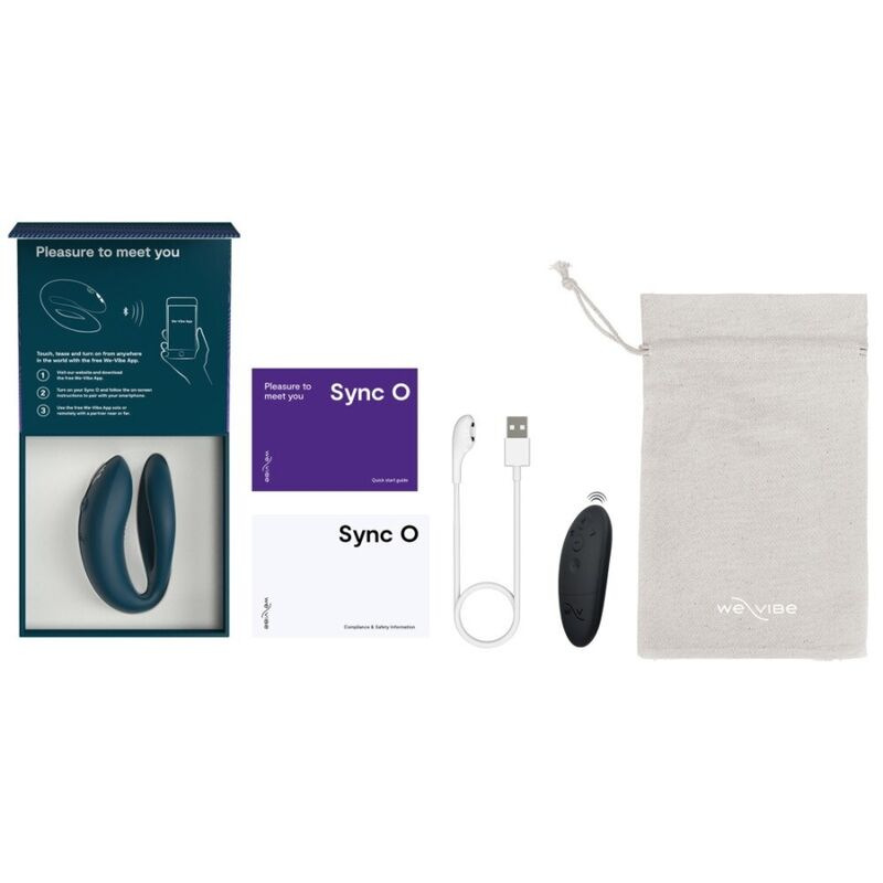 We-vibe - sync o flexible vibrator remote control dark green 10