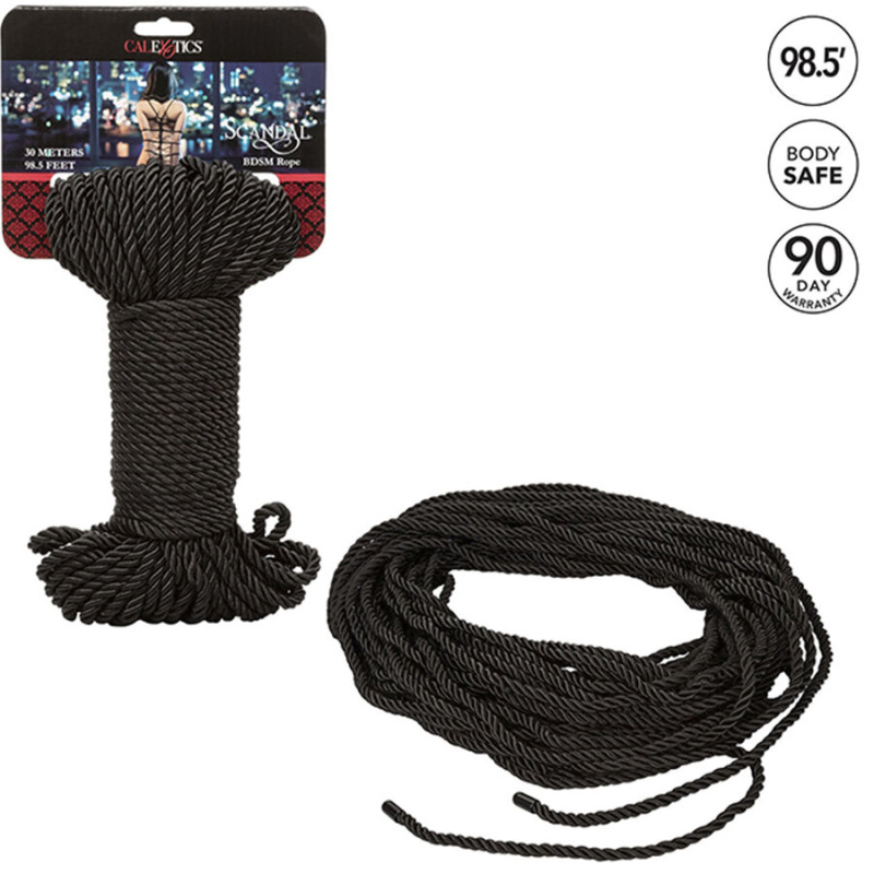 Calexotics - scandal black bdsm rope 30 m 2