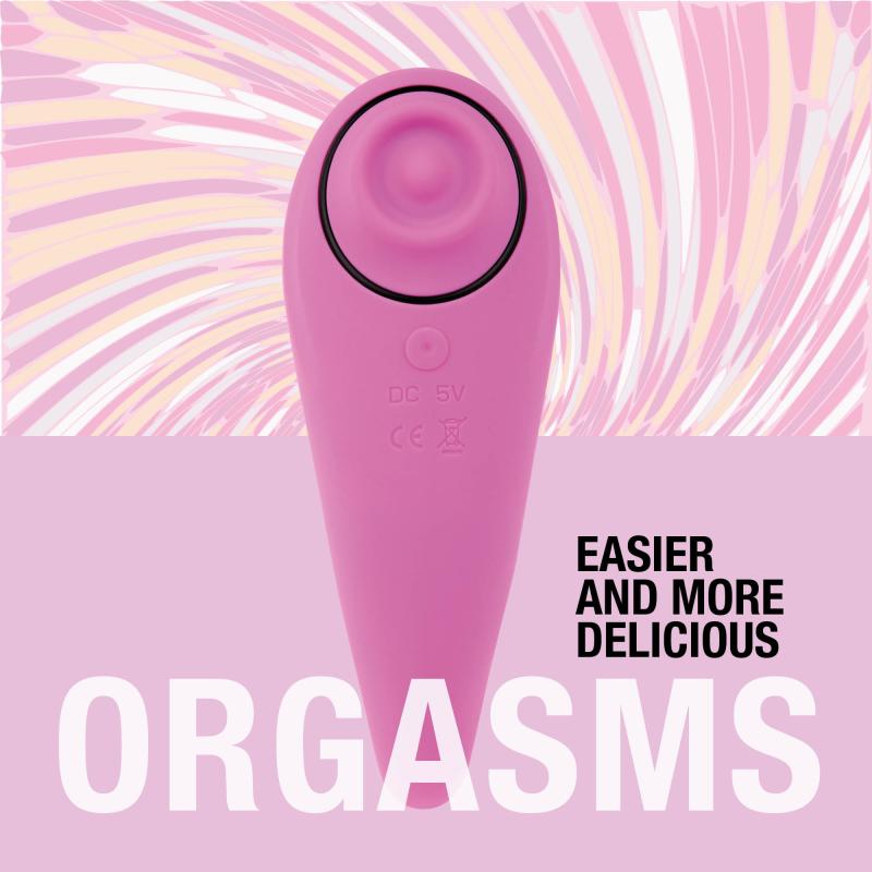 Feelztoys - Femmegasm Tapping & Tickling Vibrator Pink 6