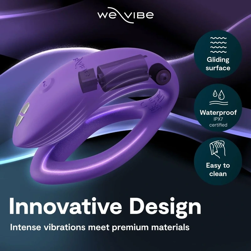 We-vibe - sync o wrapping-stimulation couples vibrator light purple 8