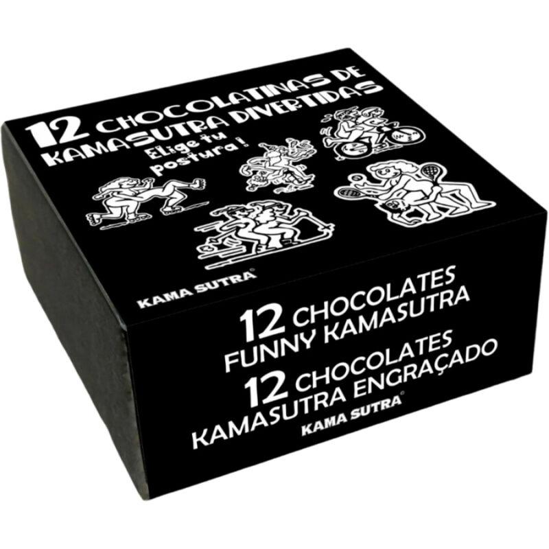 Diablo Picante - Box Of 12 Chocolatins With Kamasutra Postures