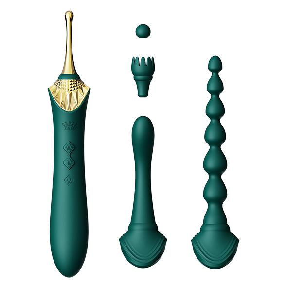 Zalo - Bess 2 Clitoral Massager Turquoise Green