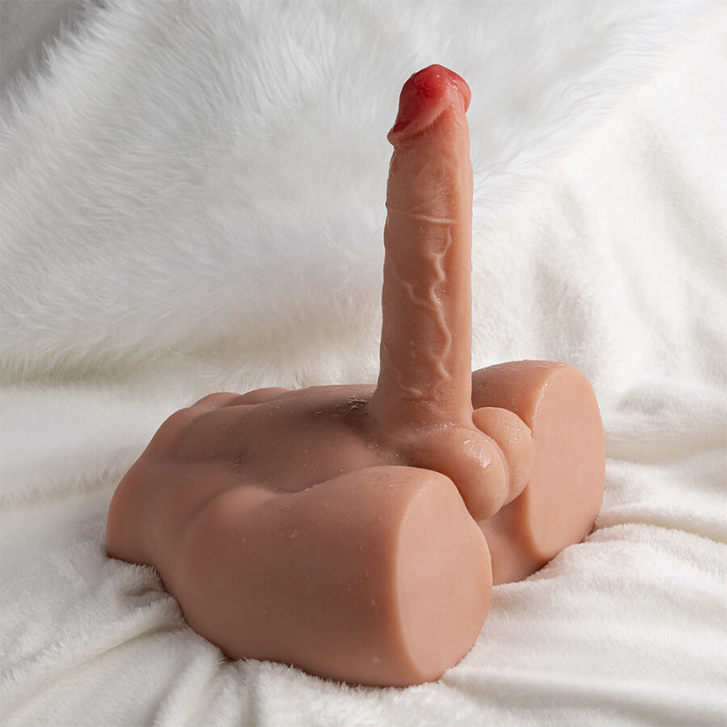 Xise - peel dildo ass realistic dildo masturbator front position with thrusting 17.5 cm 5