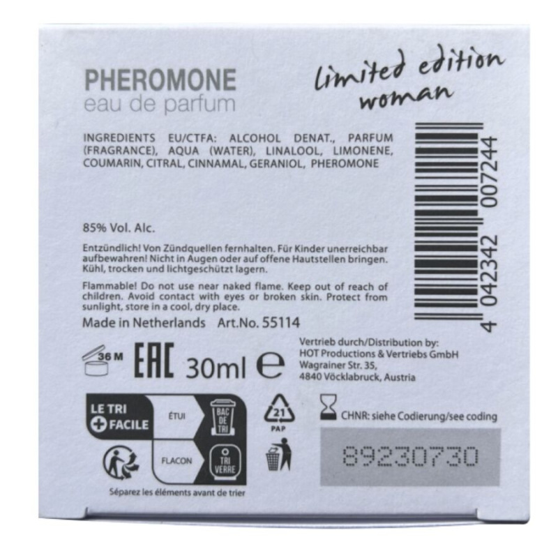 Hot - pheromone perfume dubai limited edition women 30 ml 4