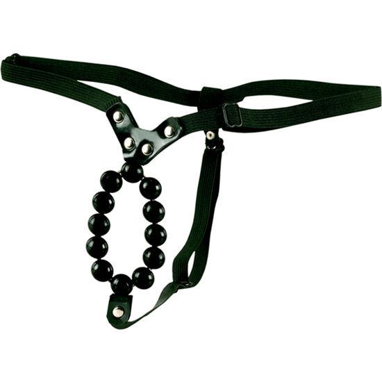 Calex Lover&S Thong With Stroker Beads