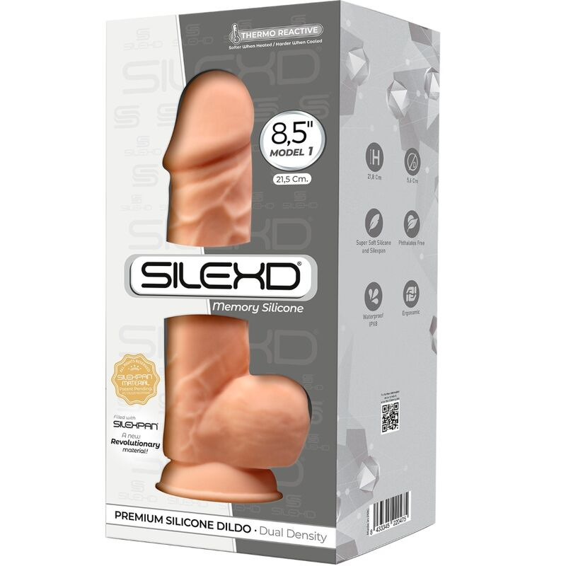 Silexd - model 1 realistic penis premium silexpan silicone 21.5 cm 2