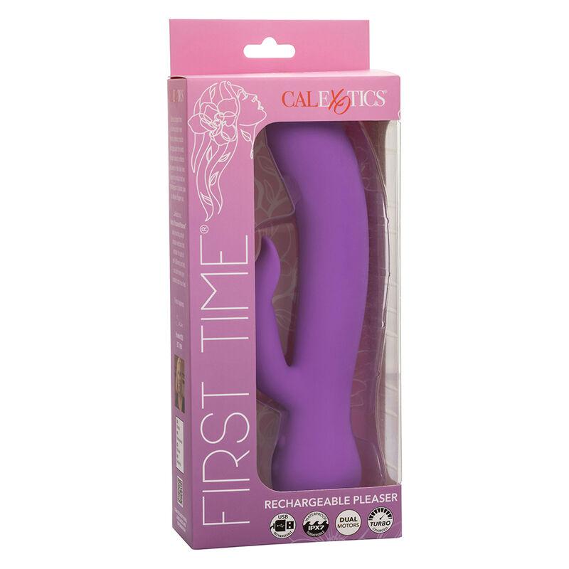 Calexotics - First Time Vibrator Pleaser Rechargeable Purple 9