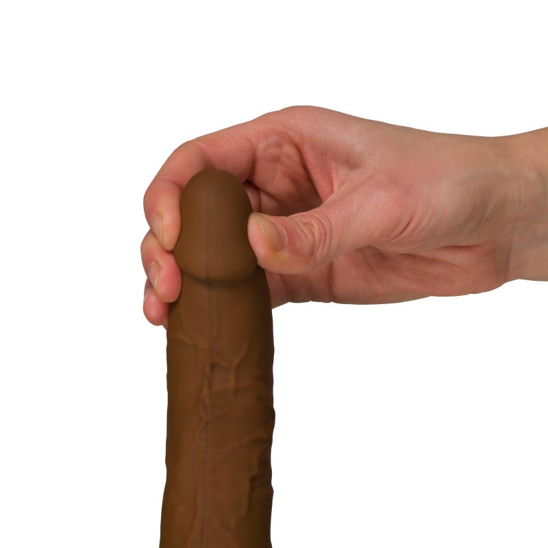 AMORELIE UNCOVER - Dildo 6 Chestnut