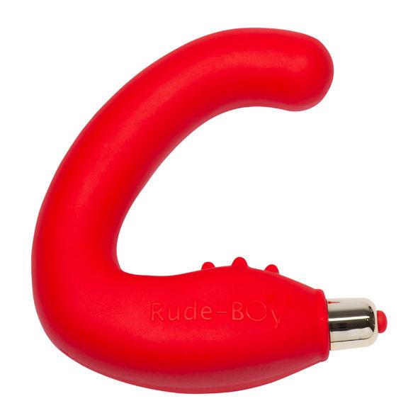 Rude-Boy 7 Speed Vibrating Massager Red