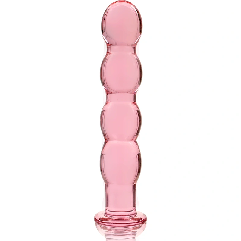 Nebula series by ibiza - model 10 dildo borosilicate glass pink 16.5 cm -o- 3.5 cm 4