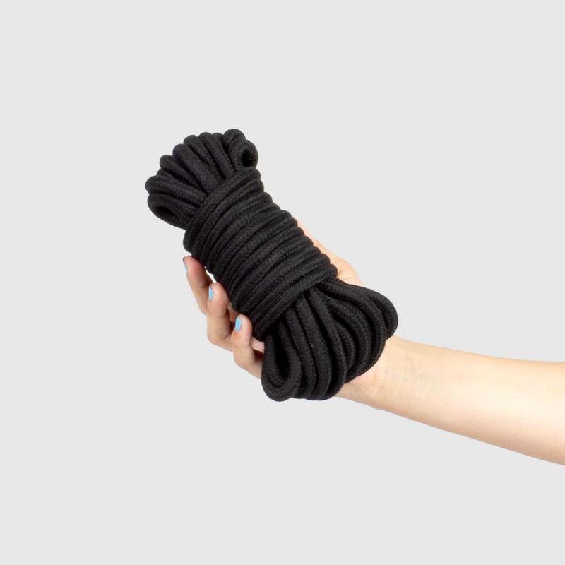 Secretplay Black Bondage Rope 10m - Bdsm Collection 5