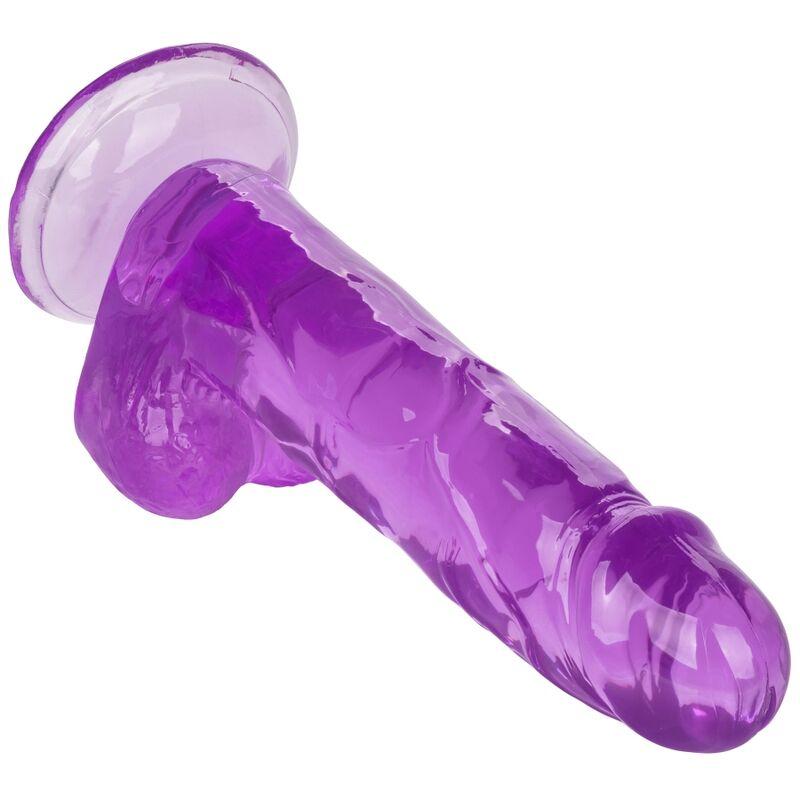 Calex Size Queen Dildo - Purple 15.3 Cm