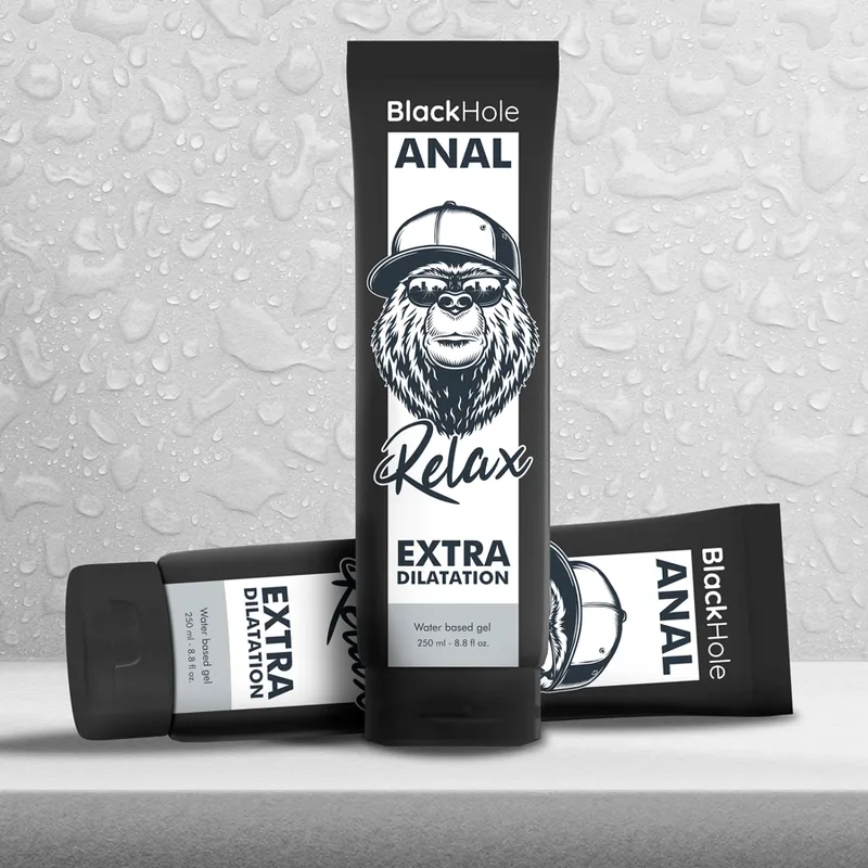 Black Hole Water Base Gel Anal Dilatation 250 Ml - Análny Lubrikant 5