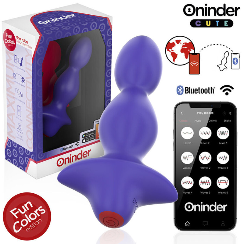 Oninder cute - love butt vibrating anal plug dilator - free worldwide app 1