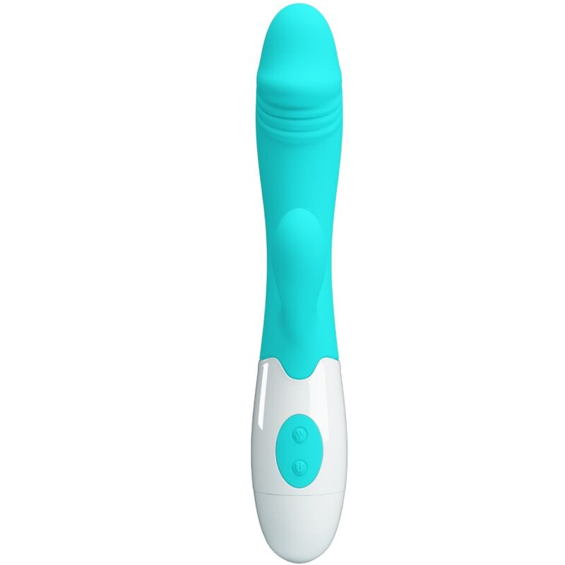 Pretty love - snappy g-spot vibrator aqua green 1