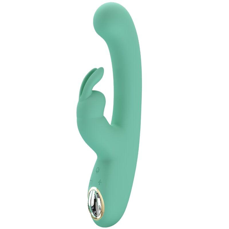 Pretty Love - Lamar Rabbit Vibrator & Green G-Spot