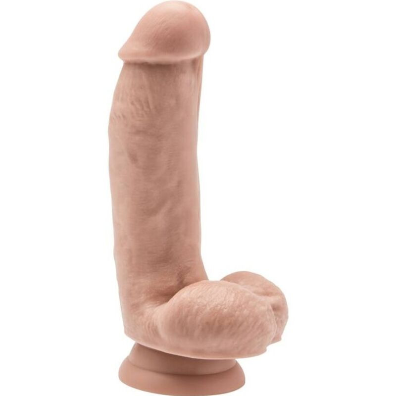 Get real - dildo 12 cm with balls skin