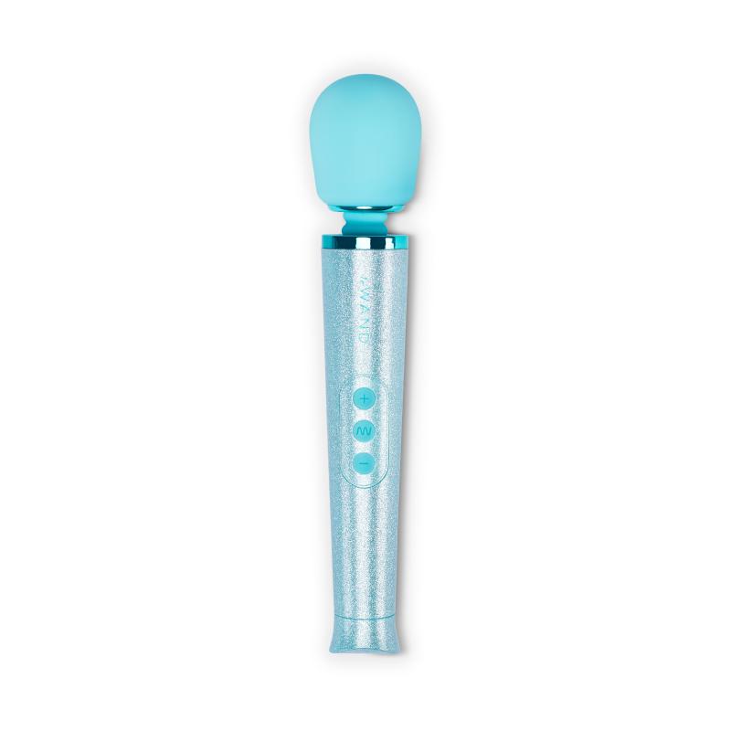 Le Wand - Petite All That Glimmers Rechargeable Vibrating Massager Blue