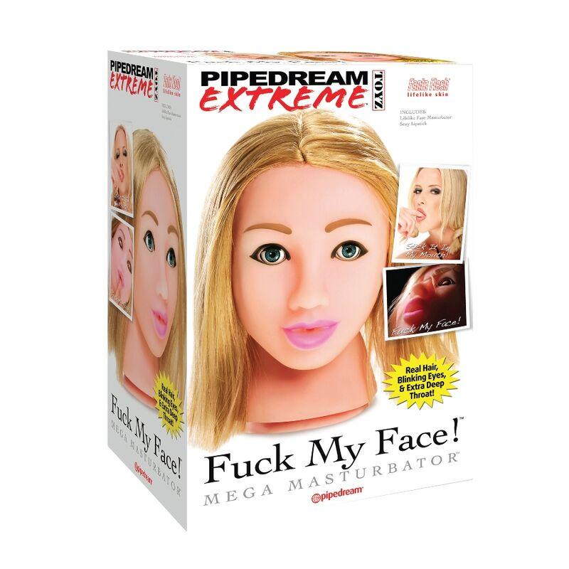 Extreme Toyz Fuck Me Face Brunette Mega Masturbator 3
