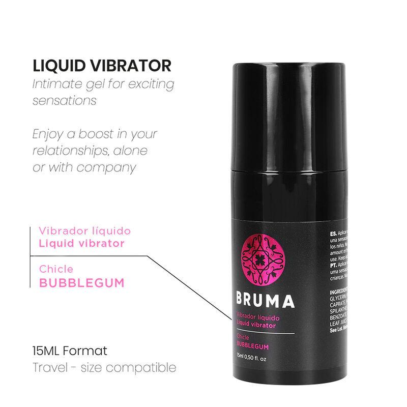 Bruma - Liquid Vibrator Ultra Sliding Bubblegum 15 Ml