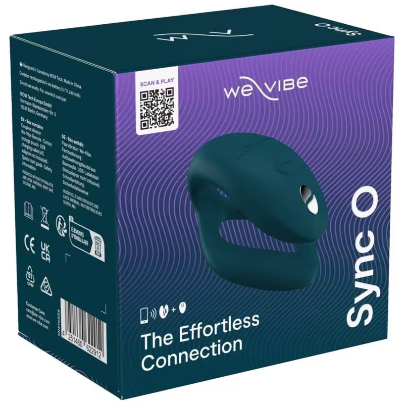 We-vibe - sync o flexible vibrator remote control dark green 12