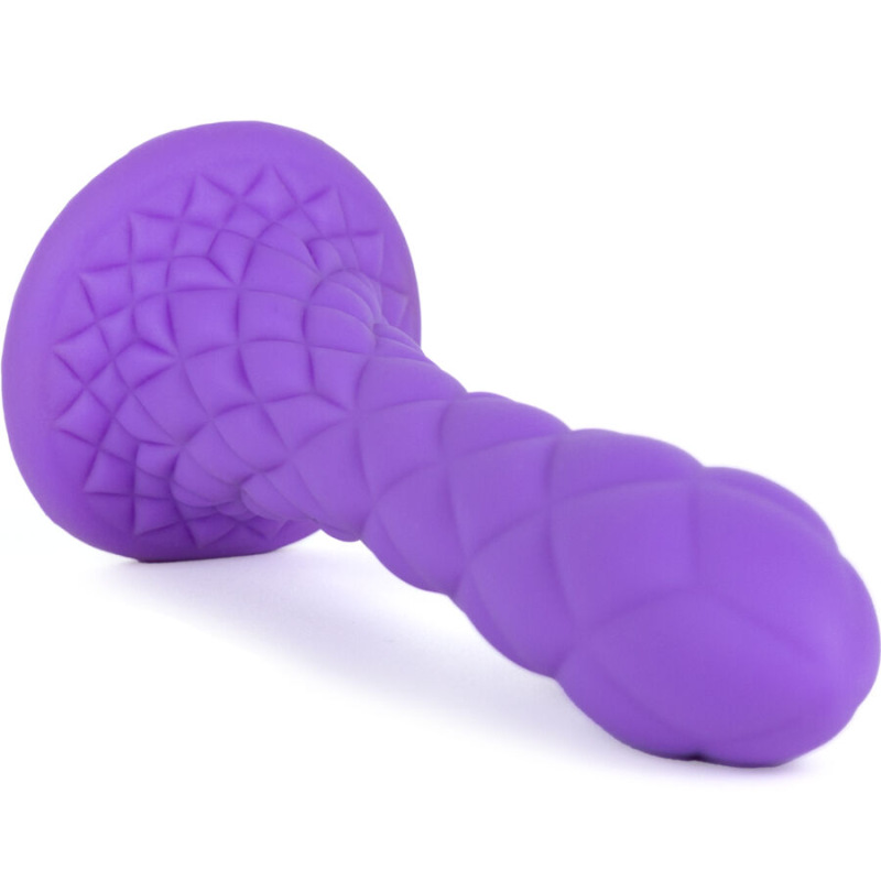 Silexd - dreamy dildo fantasy liquid silicone thermoreactive violet 18.5 cm 2