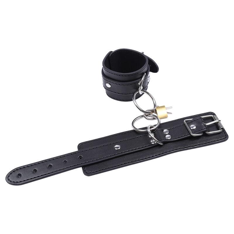 Ohmama Fetish O-Ring Locked Wrist Restraints 2