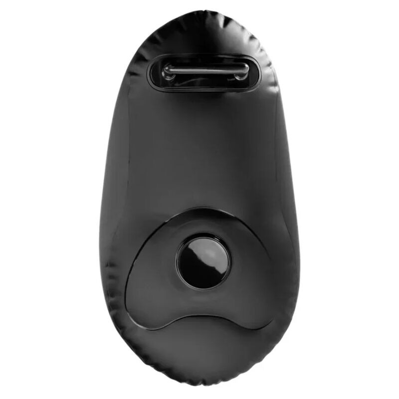 Fetish fantasy series - body dock inflatable love seat with dildo 69.2 cm black 1