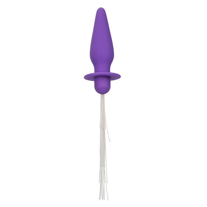 Calexotics - Southern Lights Light Up Anal Plug 10 Vibrations Silicone Purple