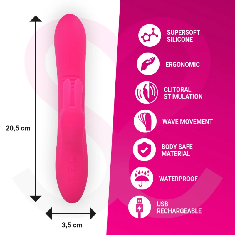 Amoressa Ethan Premium Silicone Rechargeable 3