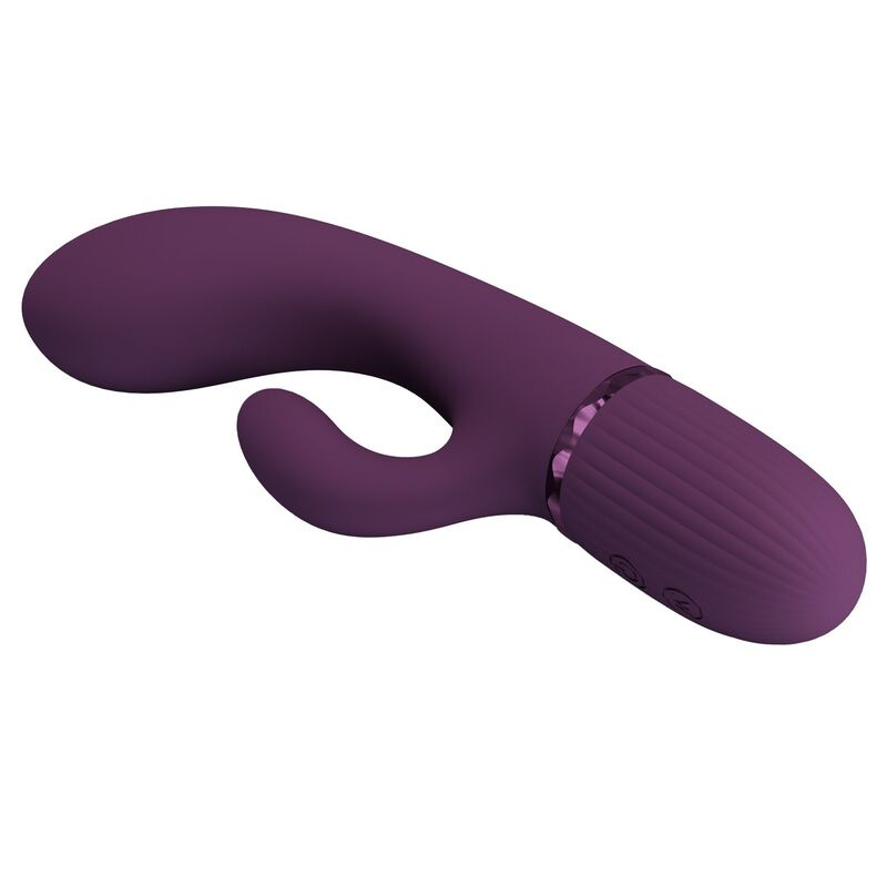 Pretty love - margie rechargeable rabbit vibrator 10 functions purple 4