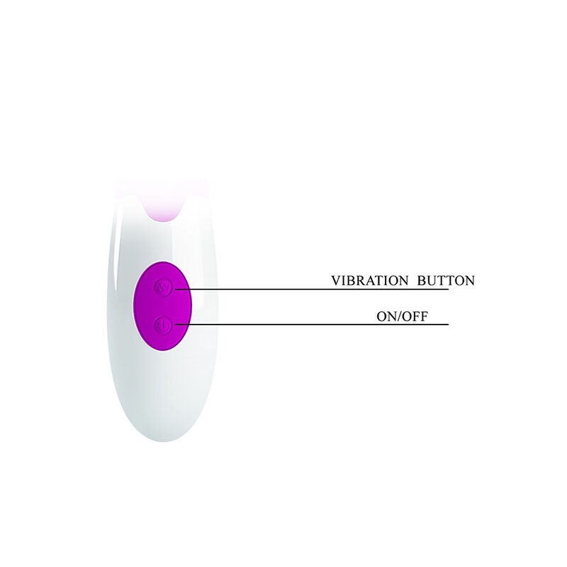 Pretty love - butterfly kiss 30 function rabbit vibrator purple 9
