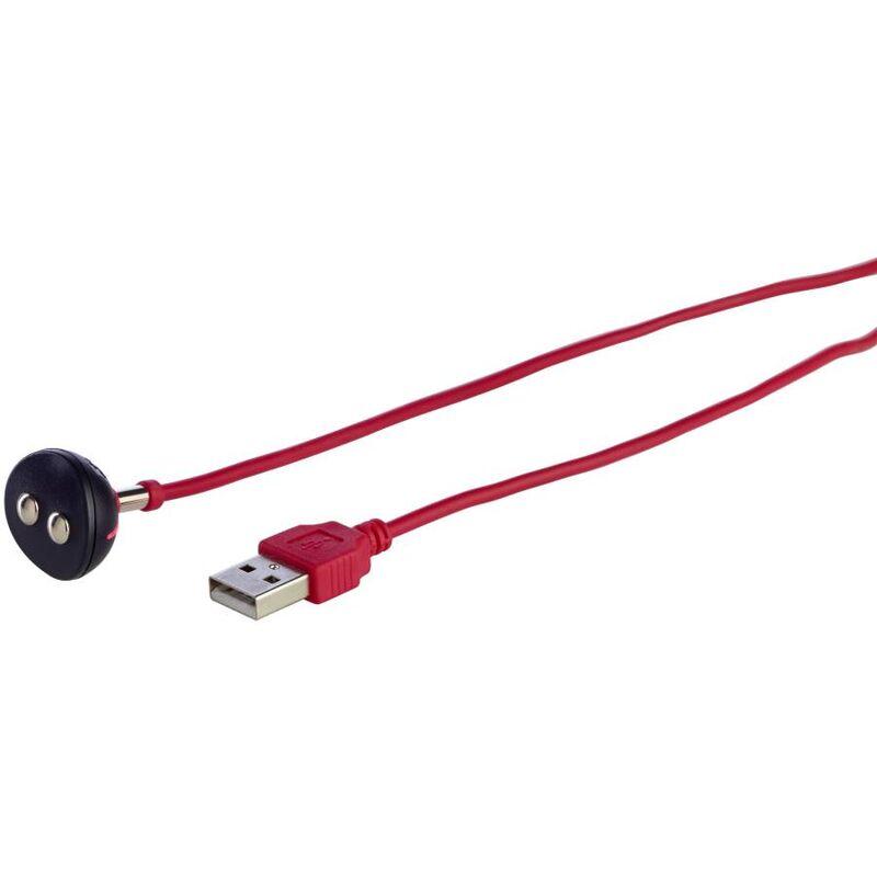 Fun Factory - Usb Magnetic Charger Red - Nabíjací Kábel