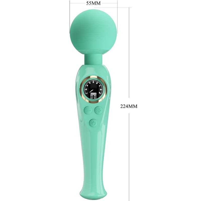Pretty love - skyler green wand vibrator 4