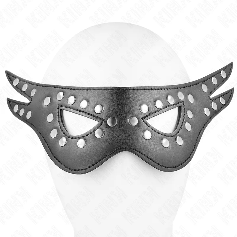 Kink - Sexy Leatherette Mask Model 1 27 X 13 Cm 2