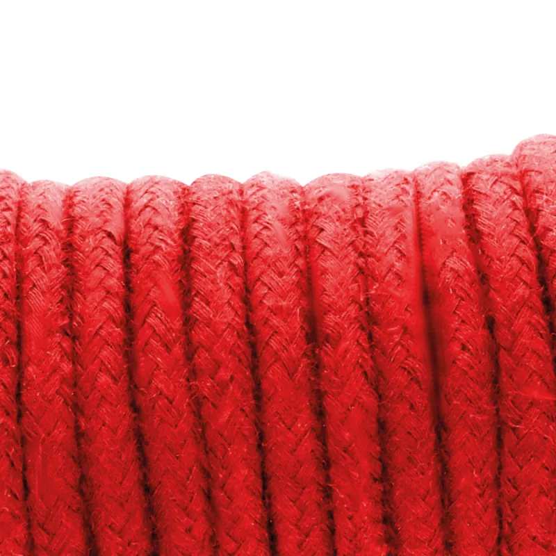 Darkness Kinbaku Cotton Rope Red 5m - Lano 2