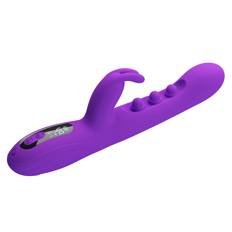 Pretty love - sabien rabbit vibrator with tapping stimulation and purple led 1