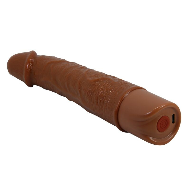 Pretty love - leonardo realistic vibrator 20 cm Ø 4 cm brown 6