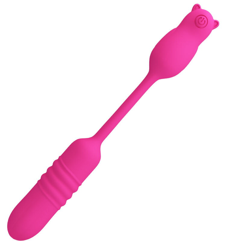 Pretty love - nobikuma pink silicone vibrating bullet 2