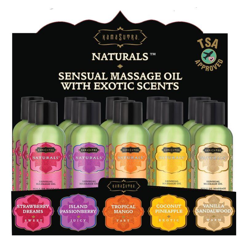 Kamasutra Naturals Pack Massage Oils With Exotic Aroma