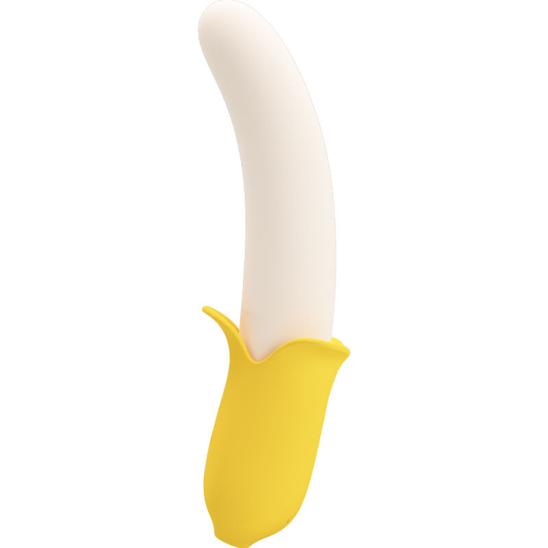 Pretty love - banana geek super power 7 vibrations up&down silicone black 1