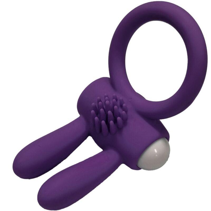 Armony - mr bunny vibrator ring silicone purple 4