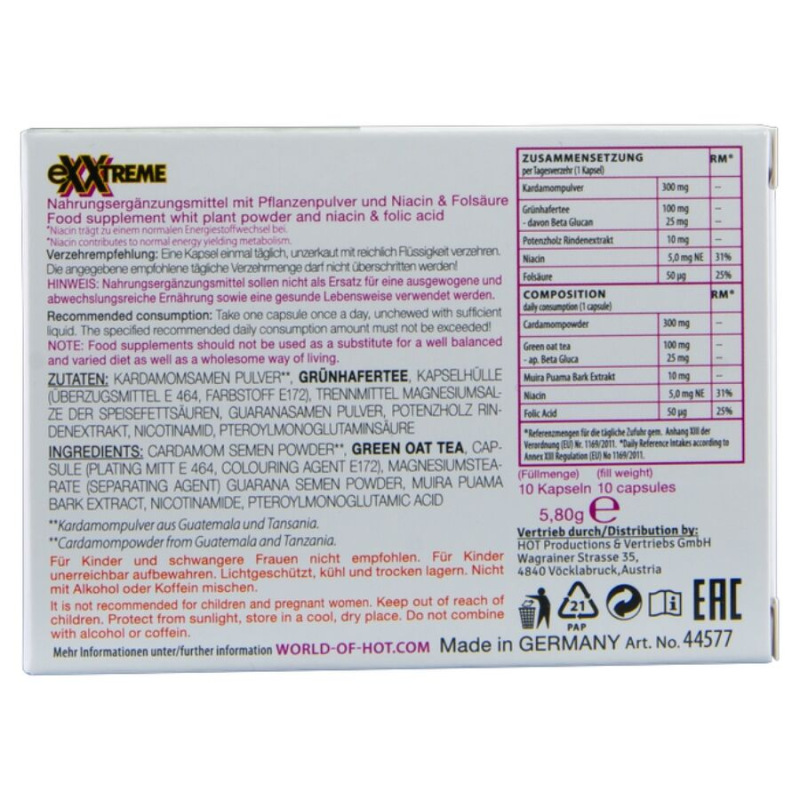 Hot - exxtreme libido caps woman 10 units 3