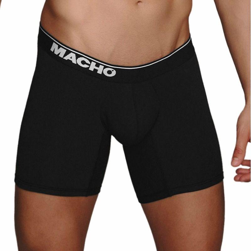 Macho - Mc087 Large Boxer Black Size S