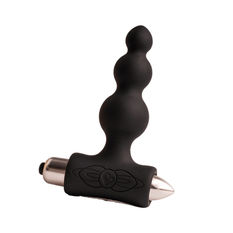 Rocks- off - petite sensations bubbles anal plug vibrator black 1