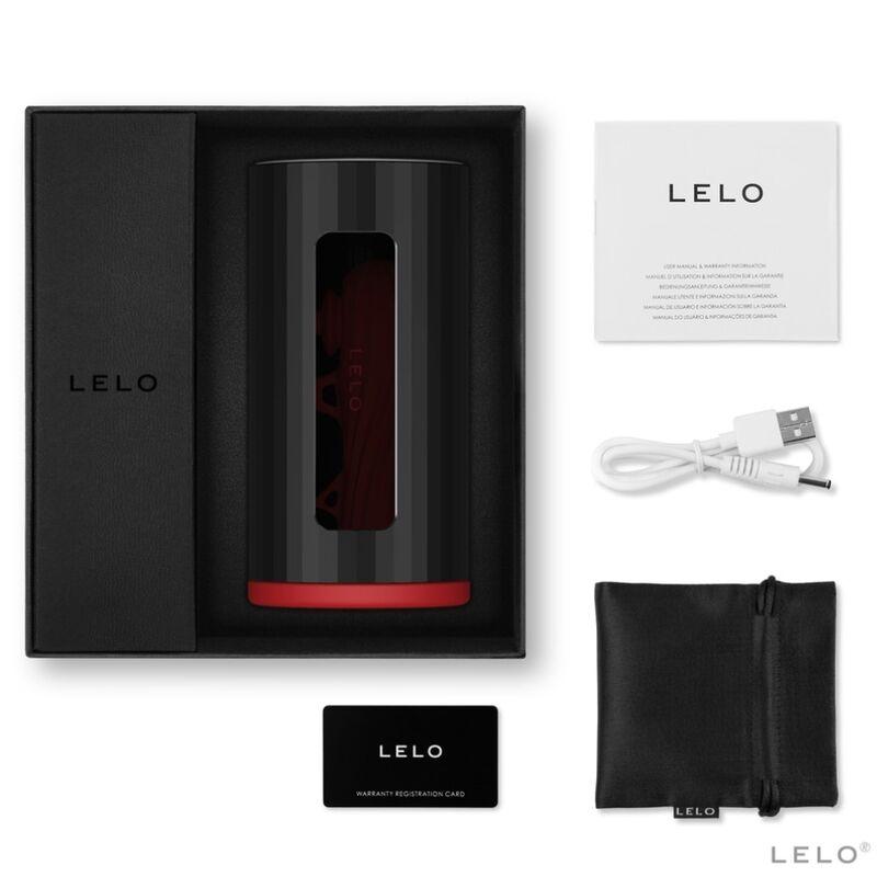Lelo F1s V2 Masturbador Sdk Tecnology Red And Black - Masturbátor 3
