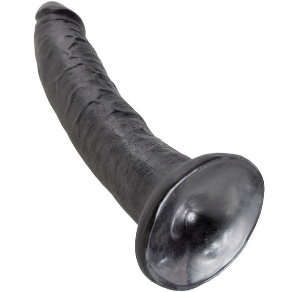 King cock - dildo black 17.8 cm 2