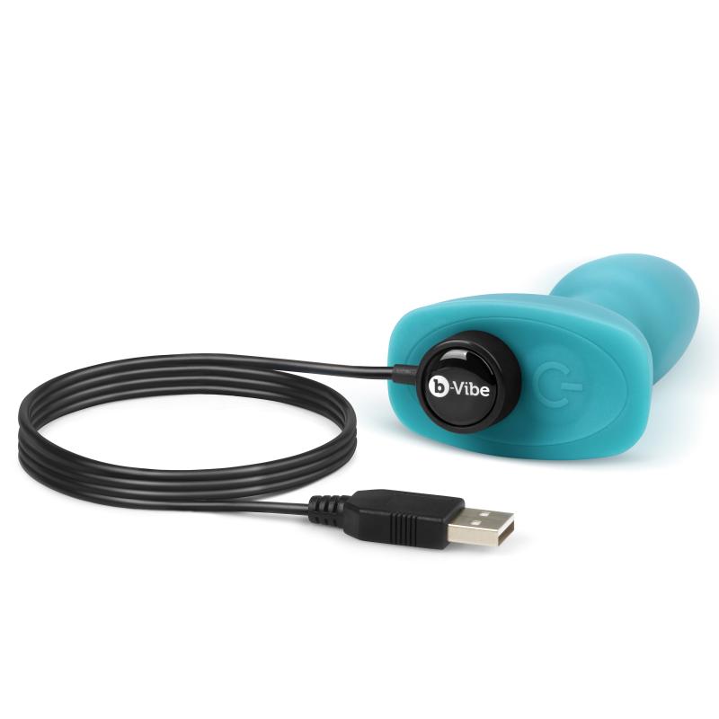 B-Vibe - Rimming Petite Remote Control Plug Teal 13