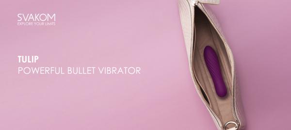 Svakom - Tulip Powerful Vibrator Purple