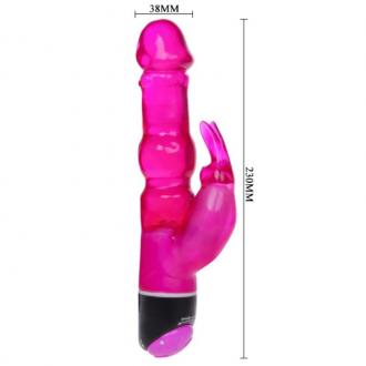 Waves Of Pleasure Fantasy Vibe Pink 23 Cm